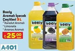 BOOLY AROMALI İÇECEK ÇEŞİTLERİ / KARADUT / LİMONATA / ANANAS